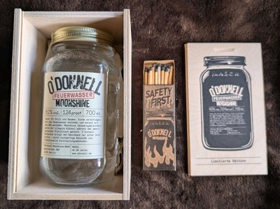 RAR | O'Donnell Moonshine Grilledition Box ''Feuerwasser'' | Limitiert | Selten