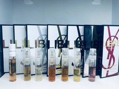 Yves Saint Laurent Libre Women Perfume Collection Sample Spray 7pc Set