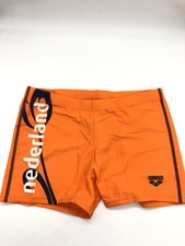 Arena Herren Badeshorts Schwimmhose NED SHORTS Kurzehose, Mango Orange, D5 F85