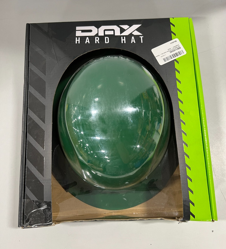 LIFT Safety Hard Hat DAX Green HDF-19GG Full Brim w/ Ratchet Suspension