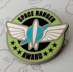 Buzz Lightyear Space Ranger Award Hero Leader Starter 2014 Disney Pin 109225