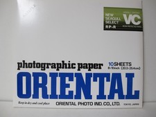 Oriental Seagull Select RP-R B W VC RC SEMI-MATTE Photo Paper 10 Sheet-8x10 Rare