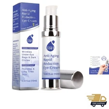 Instant Anti-Aging Under-Eye Cream: Reduces Wrinkles & Dark Circles in 120 Secs