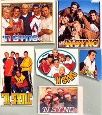 NSYNC 41 Stickers 2 Karten 1 Songtext
