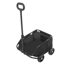 Cochecito Perro Plegable Port til 4 Ruedas Gato hasta 16 LBS Viaje Paseo Negro