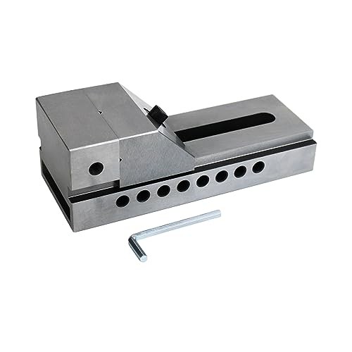 HFS(R) 4' Rettifica di Precisione Senza Vite Mini Inserto Vise Toolmaker Acciaio .0002" - Foto 1 di 9