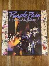 ‘Prince And The Revolution’ Band Fink, Lisa & Brown Signed Purple Rain Vinyl