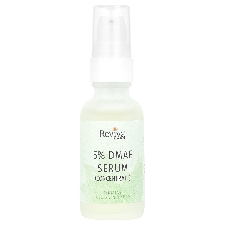 Reviva Labs DMAE Concentrate 1 fl oz 29 5 ml Cruelty-Free, Not Tested on Animals