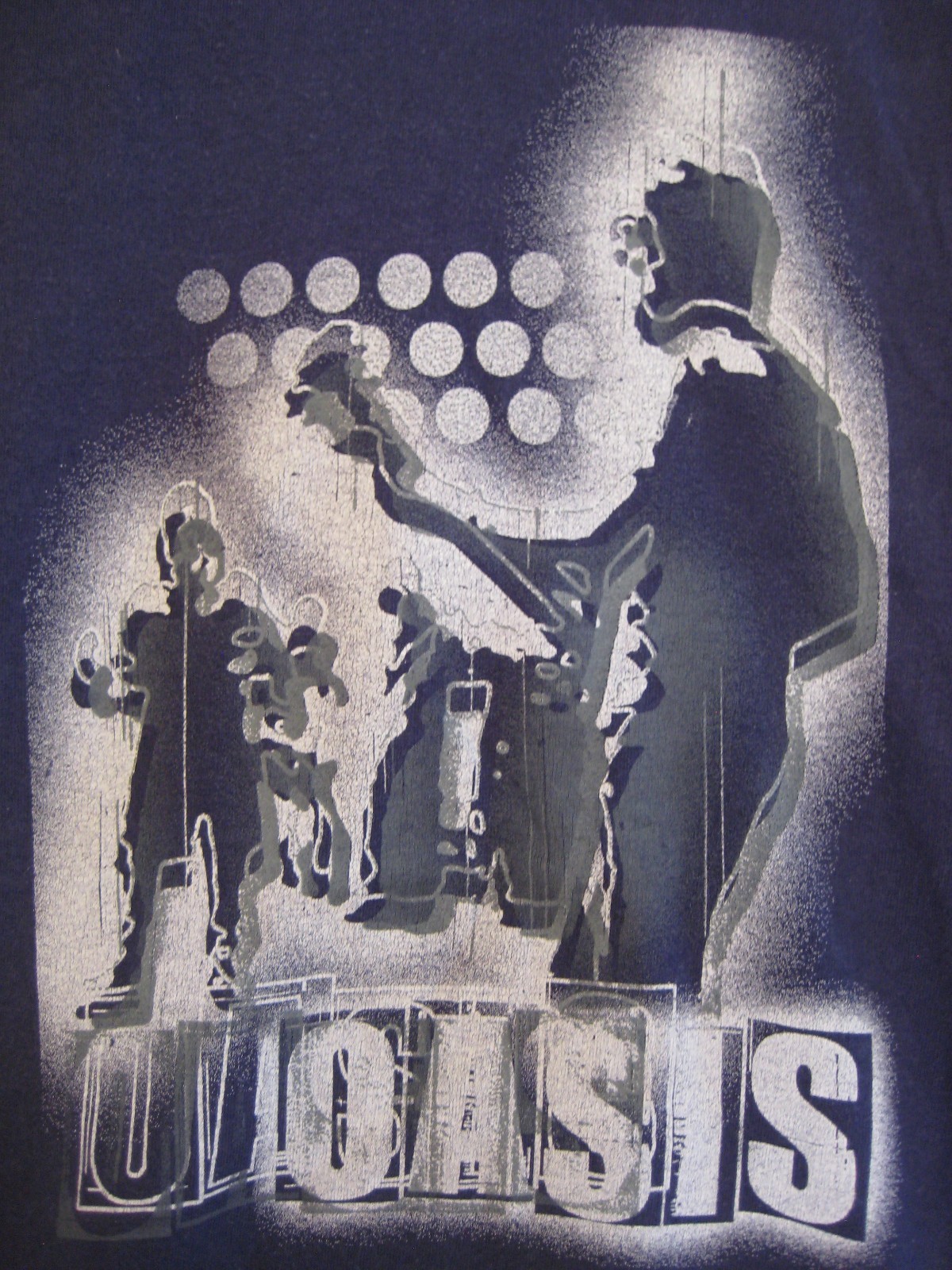Oasis Vintage T Shirt Y2K Band Tour Small Mens Early 2000s Noel Liam Gallagher image 2