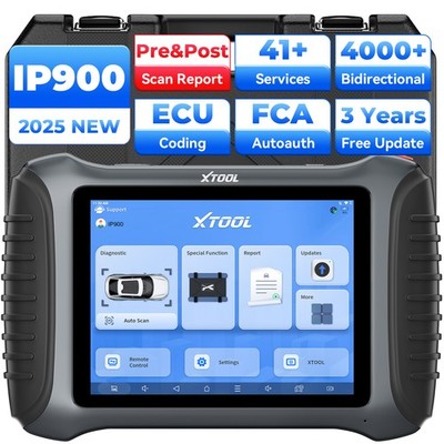 XTOOL IP900 Coding Bidirectional OBD2 Scanner Diagnostic Tool Key Programmer