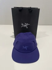 Arc'teryx Gamma 5 Panel Cap Soulsonic / Electra Blue Purple NWT S/M 2025