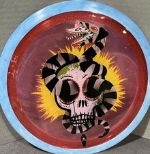 90s Nostalgia Movie Beetlejuice Sandworm Disc Golf Custom Axiom Gyro Mayhem Pink