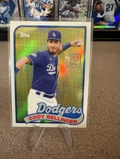 TOPPS 2021 70 Years of Topps Cody Bellinger Dodgers Insert #70YTC-39 Card hyper