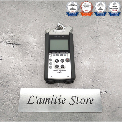 Zoom Handy Digital Recorder H4n Portable Multitrack Audio Device Japan Silver
