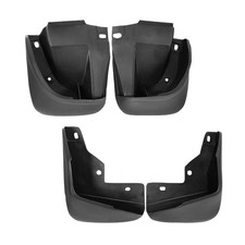 Front Rear Splash Guards For Honda Accord 1998-2002 Dx Ex Lx Black 03rsa1310abk