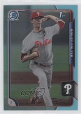 2015 Bowman Draft Chrome Sky Blue Refractor Bailey Falter #3 0m8