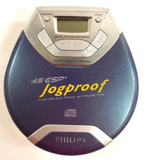 Philips 45 ESP4 Jogproof Portable CD Player Skip Protection For Parts or Repair