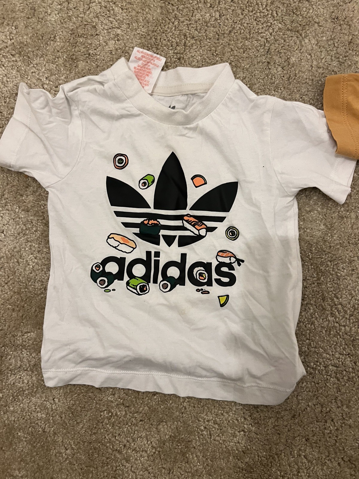 Two ADIDAS Baby Boys Graphic T-Shirt Top 12 Months image 2