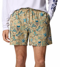 Columbia Men s XXL PFG Rambler Water Shorts 6 Inseam Lined Omni-Shade UPF 50