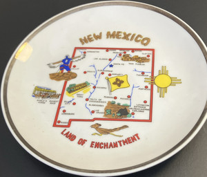 New Mexico Land of Enchantment Decorative Souvenir Decorative Plate