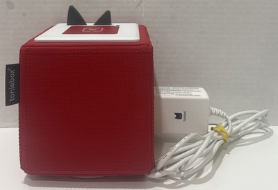 Tonies Toniebox Audio Player with Charger Kids Music Box Red Working Tested