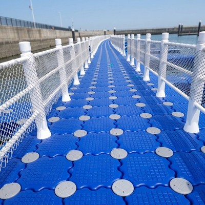 Modulare Schwimmdockplattform - Dock Schwimmer für Seen & Uferpromenade