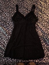 forever 21 Black Sparkly Mini Dress