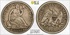 1853 PCGS F-15 Arrows & Rays Seated Liberty Half Dollar