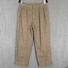 Polo Ralph Lauren Vintage Plaid Wool Made In Japan Trousers Pants Men's Sz 31 29