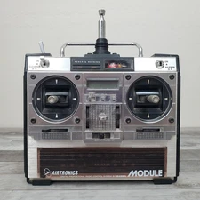 AIRTRONICS Sanwa 7P Radio Control System With TX RF Module - UNTESTED