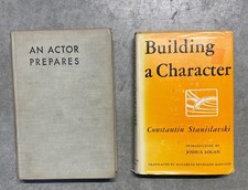 Stanislavski Acting Books Lot An Actor Prepar...