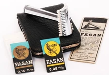 Rare German Fasan Slant Razor