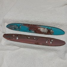 1957 Chevrolet 57 Chevy Vintage Oem Armrest Backing Mounting Plates Arm Rest