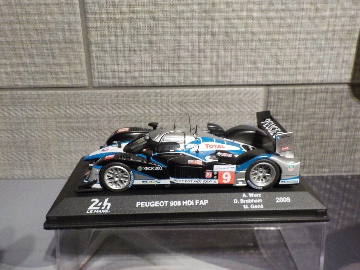 Modellauto Auto Maßstab 1:43 Spark PEUGEOT 908 Le Mans 2009