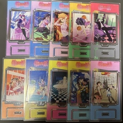 Bakemonogatari Acrylic Stand Complete Set Collectible Anime Character Goods