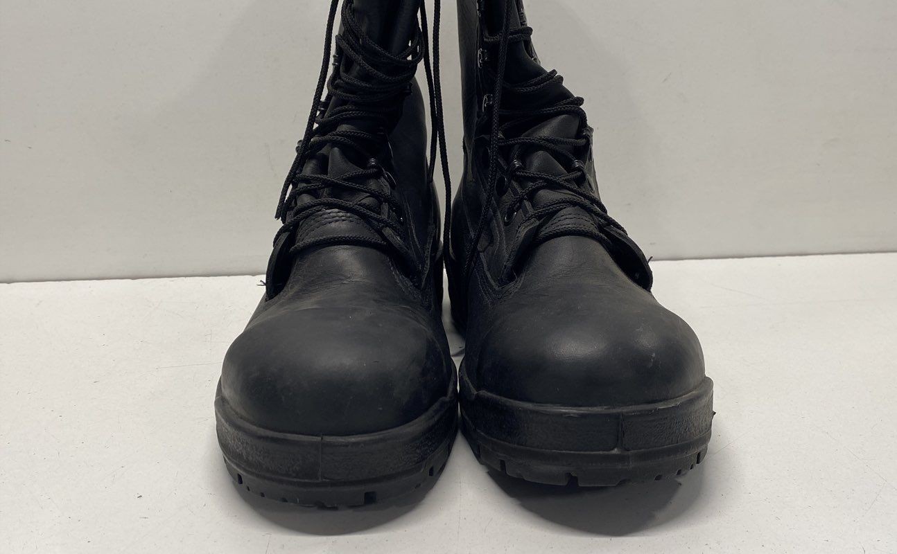 Belleville Black Solid Military Combat Boot Men 12 - image 2