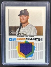 2026 Topps Heritage Hunter Goodman Clubhouse Jersey #CCR-HG Rockies