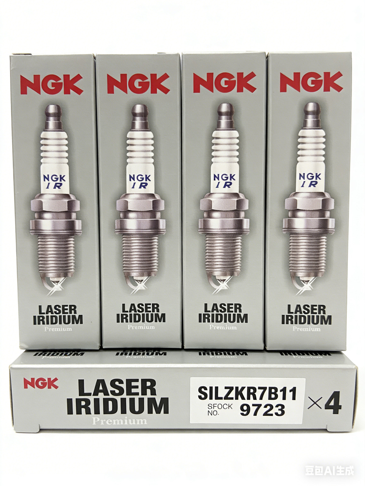 4Pcs New 9723 SILZKR7B11 18846-11070 Spark Plugs For Hyundai Sonata 2011-2021