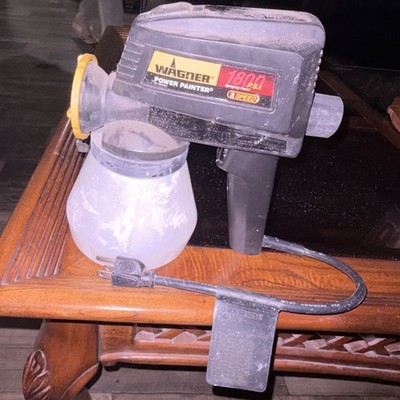 WAGNER Power Painter Handheld Paint Sprayer 1800 PSI 2-Speed Cup-Fed AC