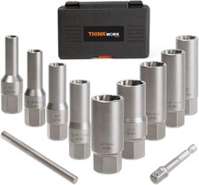 Bolt Extractor Kit For Deep Well Bolt 11 Pcs Lug Nut Extractor Set Deep Socket Bolt Extractor Kit For Deep Well Bolt 11 Pcs Lug Nut Extractor Set Deep Socket