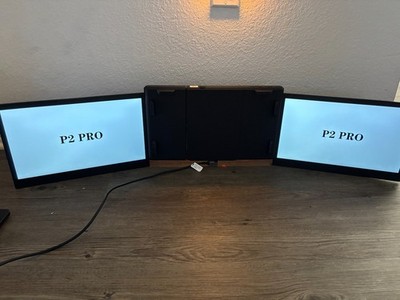 OFIYAA P2 Pro Dual Portable Monitor 12'' FHD USB-C Laptop Screen Extender