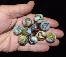      all top picks JABO/DAS Lot of 10 mixed runs collector marbles .750" MINT  