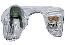 GI Joe Classified Cobra Zanya HELMET GOGGLES & GLASSES  194 Dreadnok Chameleon
