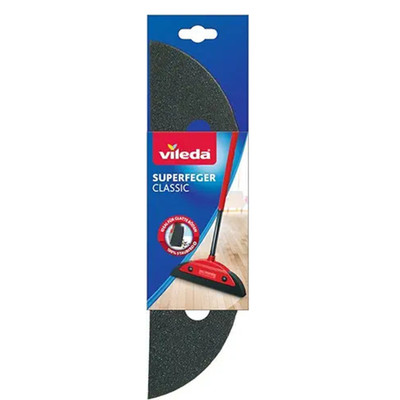 Vileda Superfeger Classic broom replacement brush head , microfoam for optimal d