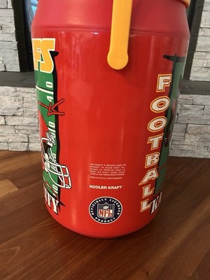 Vintage 1997 Kansas City Chiefs Kooler Kraft Large Can Cooler