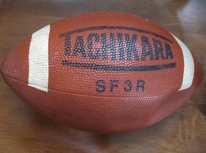 Vintage Tachikara #SF3R Official Junior Rubber Football