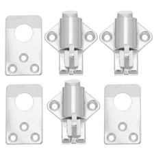 3 Set Self Closing Spring Latch - Heavy Duty Auto Locking Bolt for Utility Box