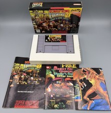 Nintendo SNES Donkey Kong * Country 2 Diddy's Kong Quest CIB W/ INSERTS NM💎