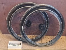 22" Vigeo Off Road Wheelchair Wheels with CST Jet Tyres & 105mm Axle Pins 1 Pair