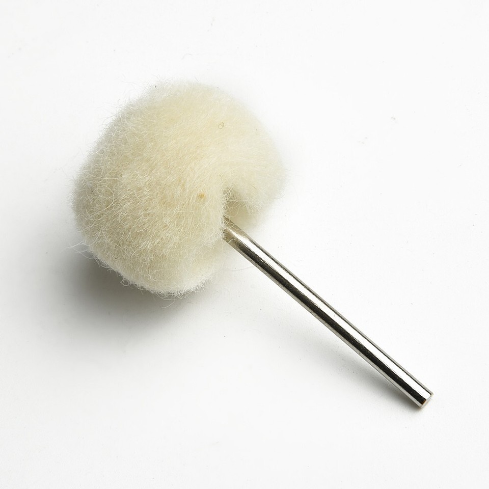 10pcs Set Shank Wool Polishing Wheel Brush Burrs Rust Removal Grinder